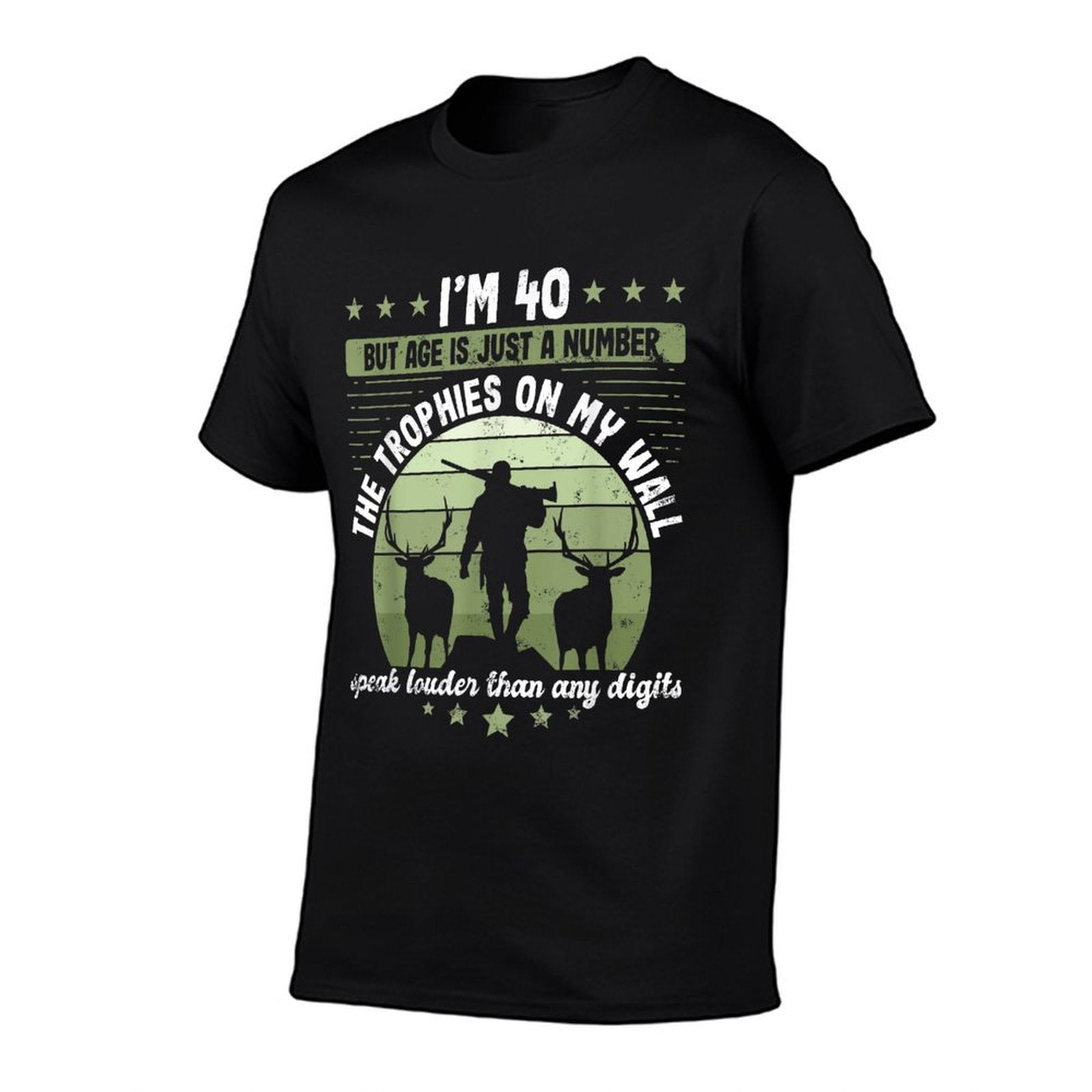 Hunter Birthday 40 Years Old Hunting 40th Birthday Hunter Comfortable T-Shirt