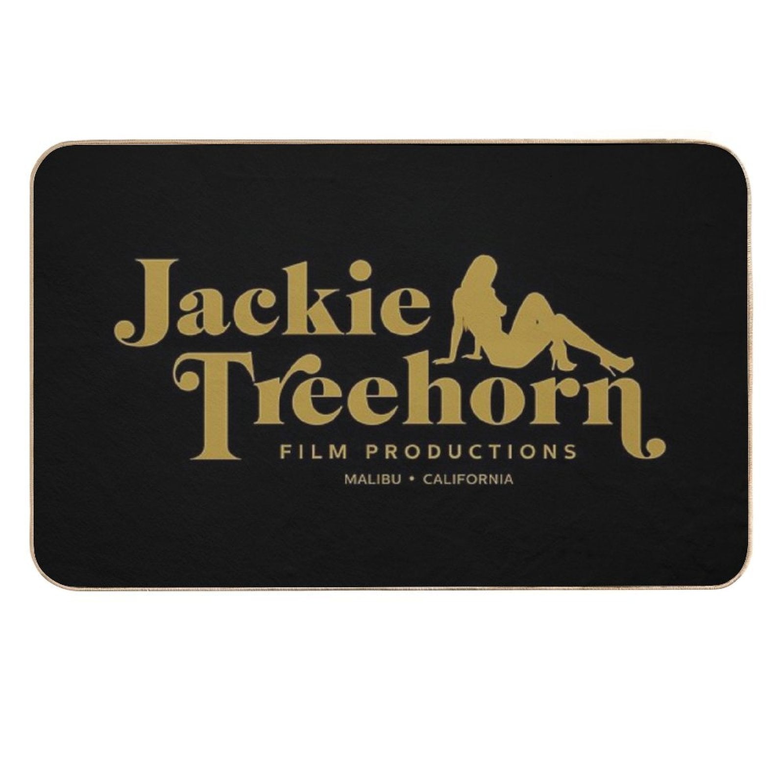 Jackie Treehorn Film Productions  Stain-Proof Bath Mat