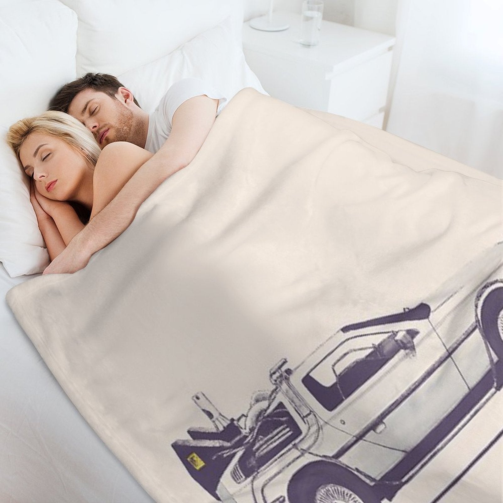 Delorean Multi-functional Throw Blanket