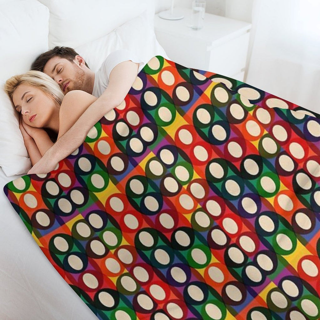 Oppitty Poppitty Quick-dry Throw Blanket
