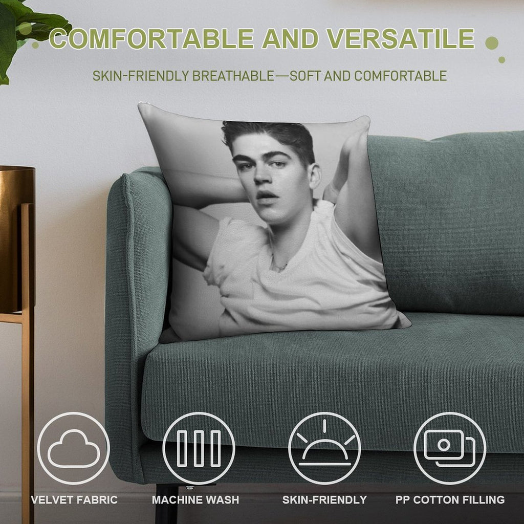 Hero Fiennes Tiffin Hardin Scott Soft Bedroom Essential Throw Pillow