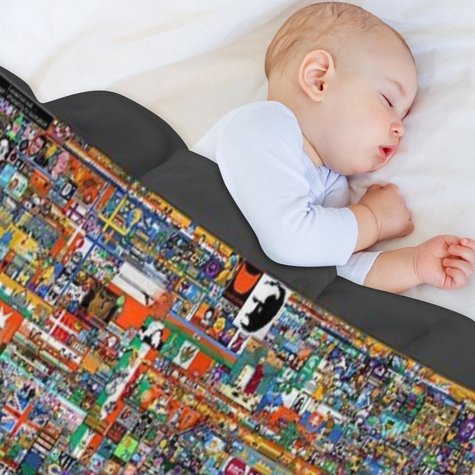 RPlace 2022 Blanket Eco-conscious Throw Blanket