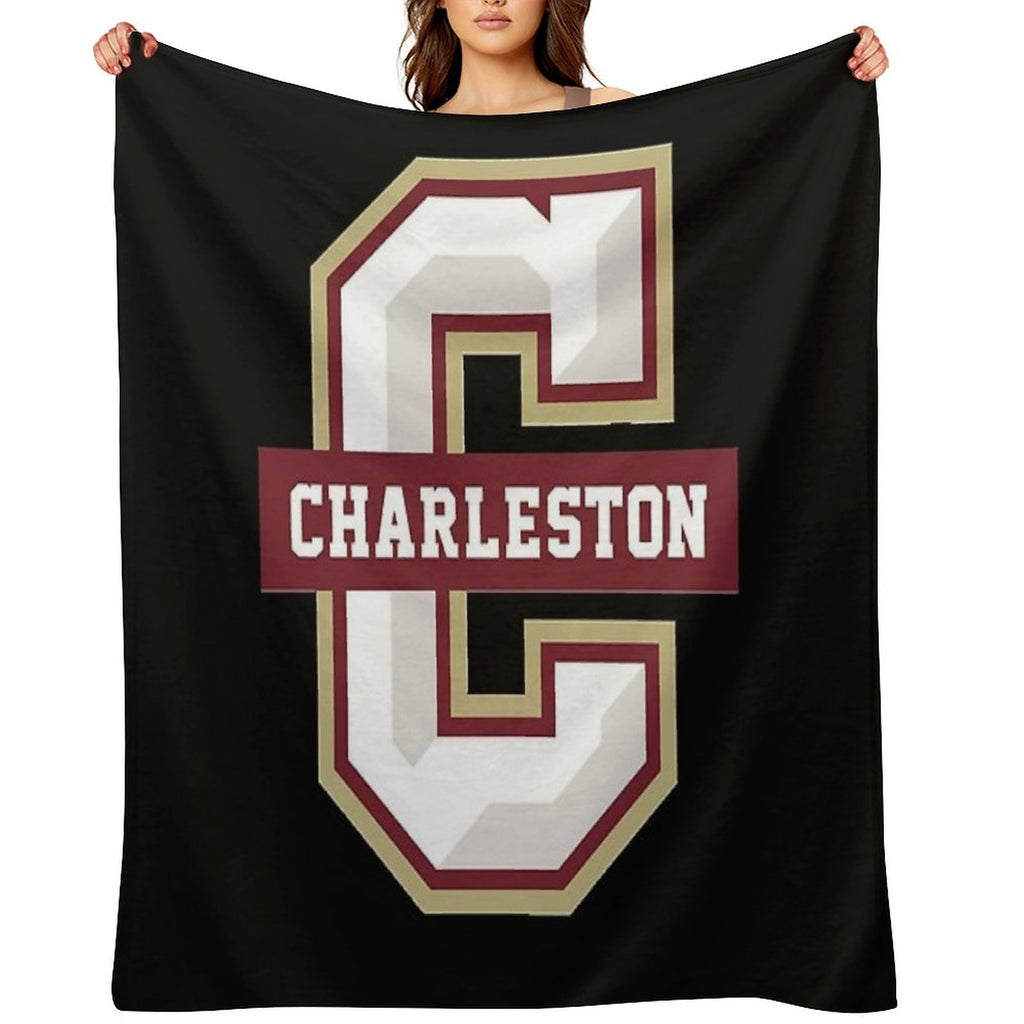 College of Charleston Cougars Classic Anti-pilling Throw Blanket