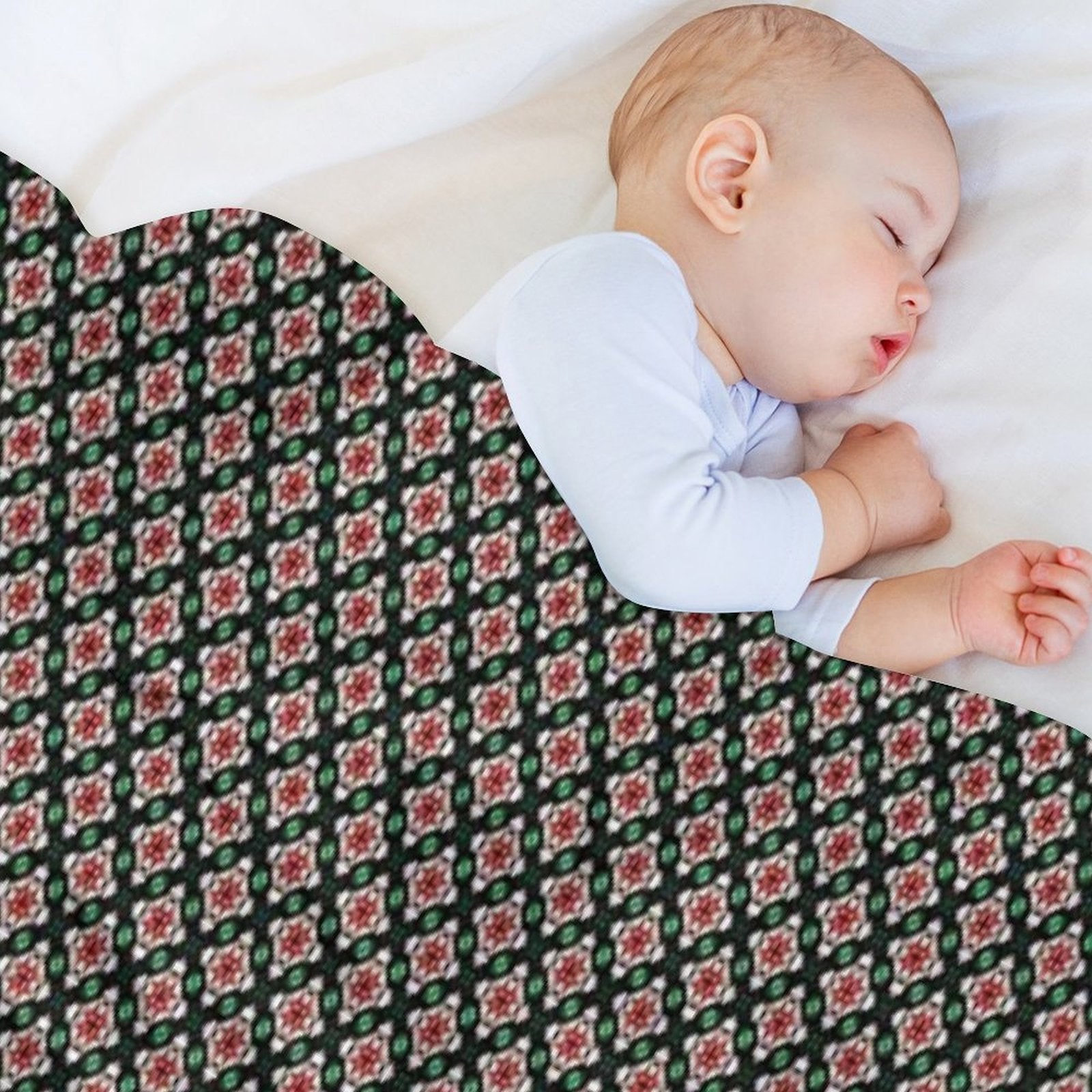 Earth Tones Wild Tiered Diamonds All-season Throw Blanket