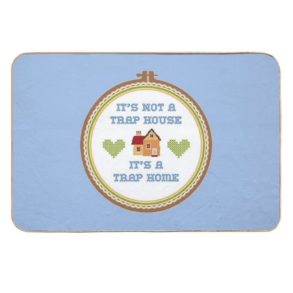 Trap Home  Easy Maintenance Bath Mat