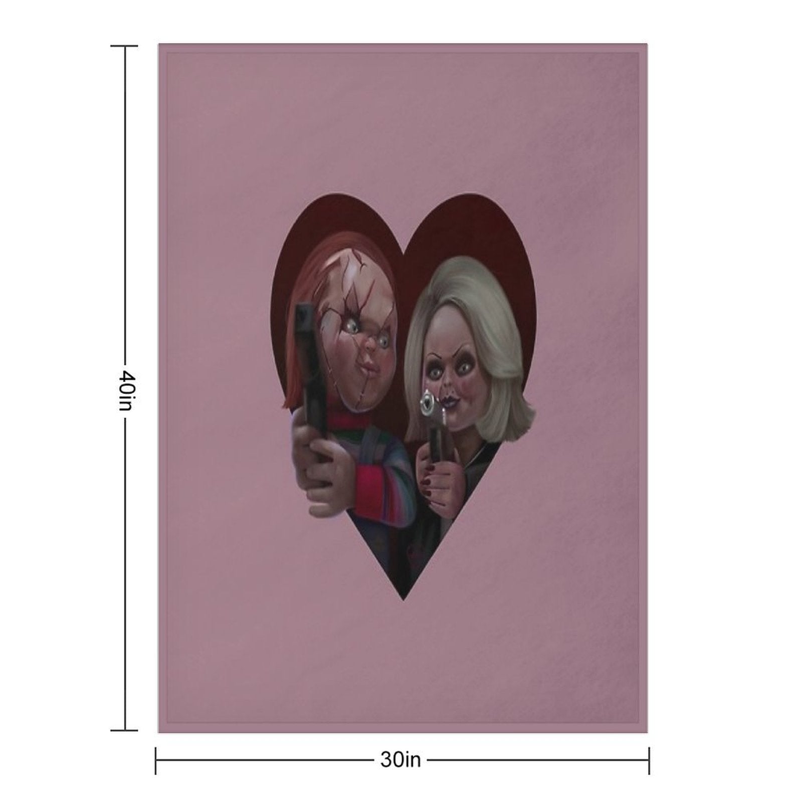 Bride of Chucky All-season Throw Blanket