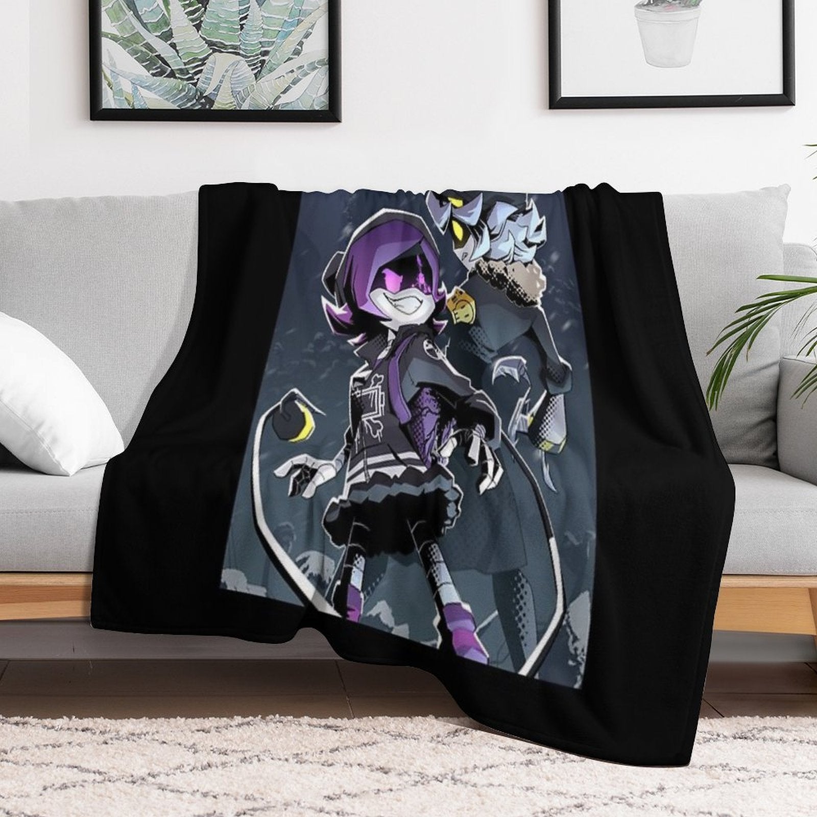 Murder Drones Anti-pilling Throw Blanket