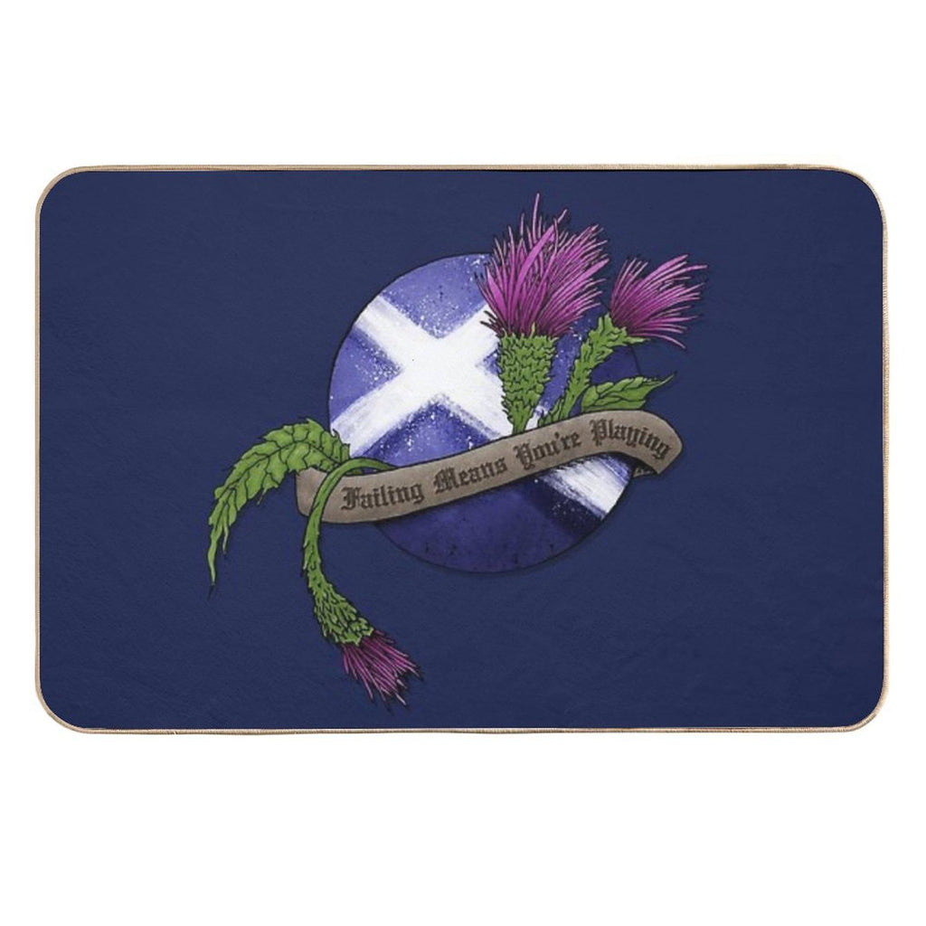 Failing Means You're Playing  Toxin-Free Bath Mat