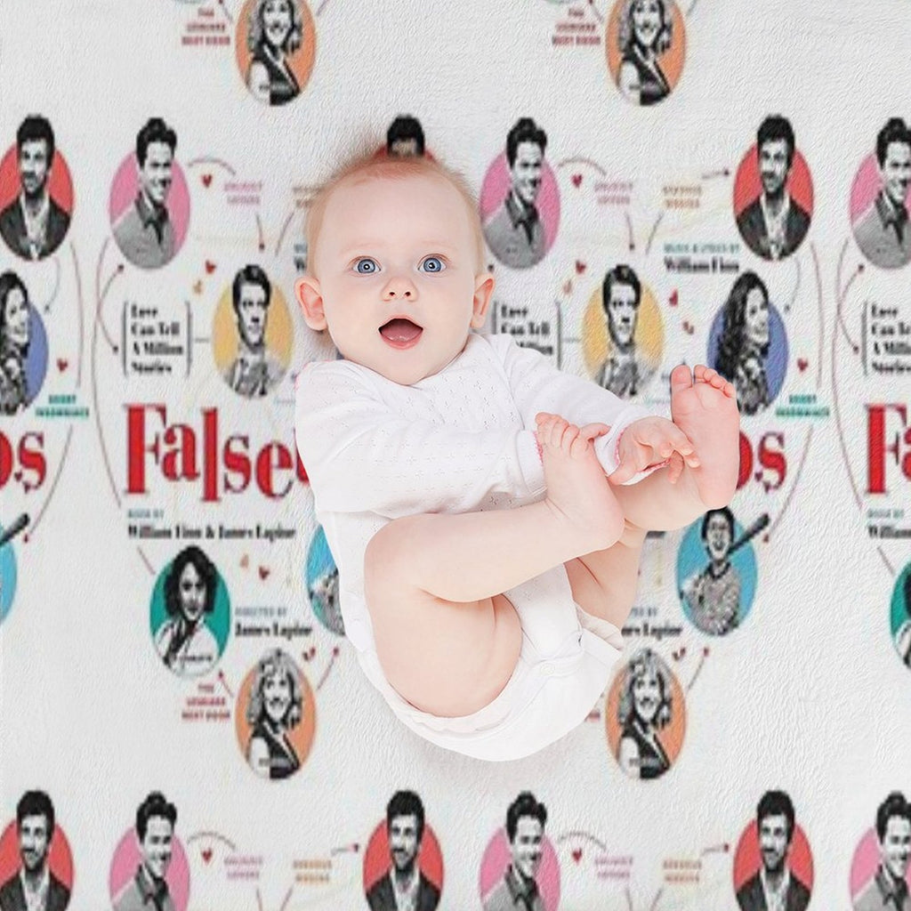 Falsettos 2016 Poster Quick-dry Throw Blanket