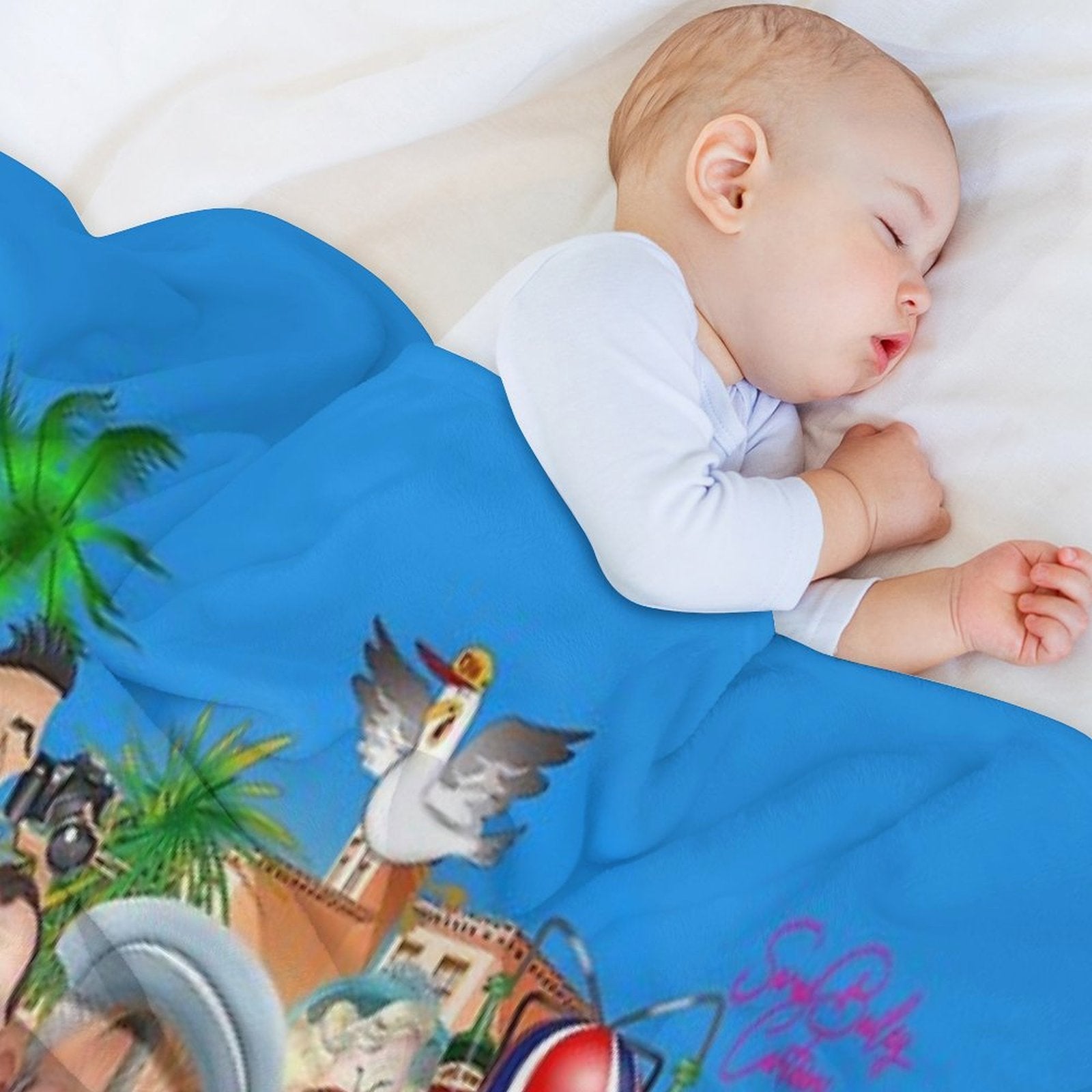 Benidorm! Plush Throw Blanket