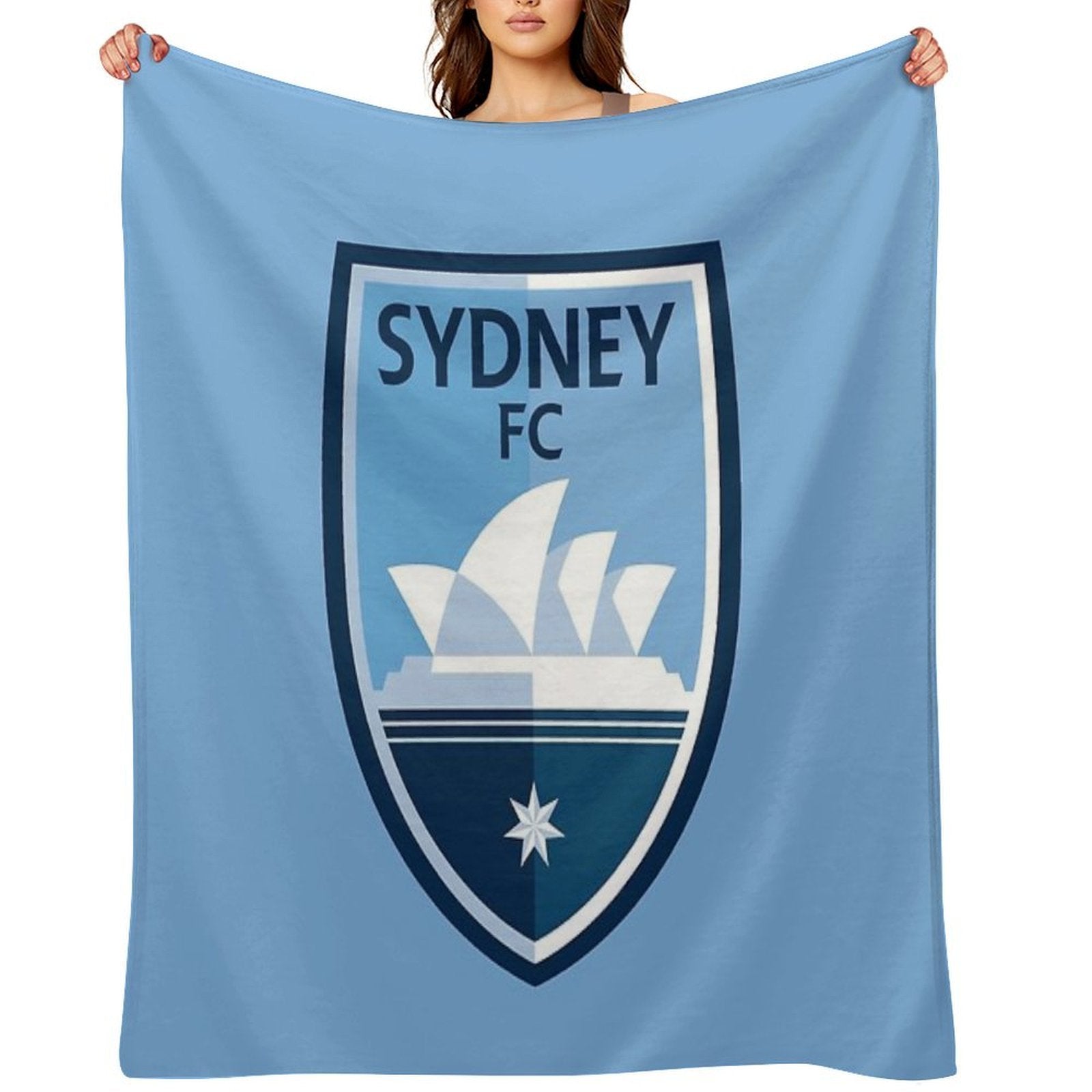 Sydney FC Versatility Throw Blanket