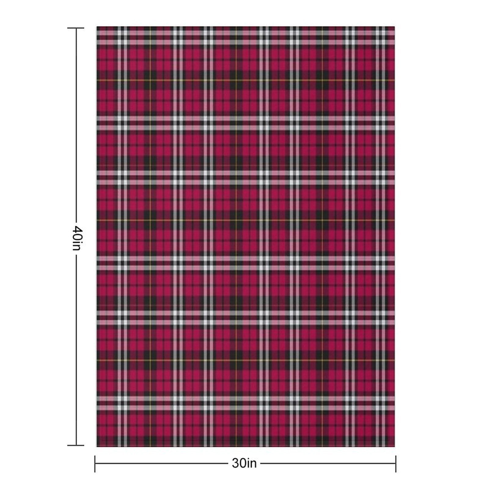 Clan Little Tartan Quick-dry Throw Blanket