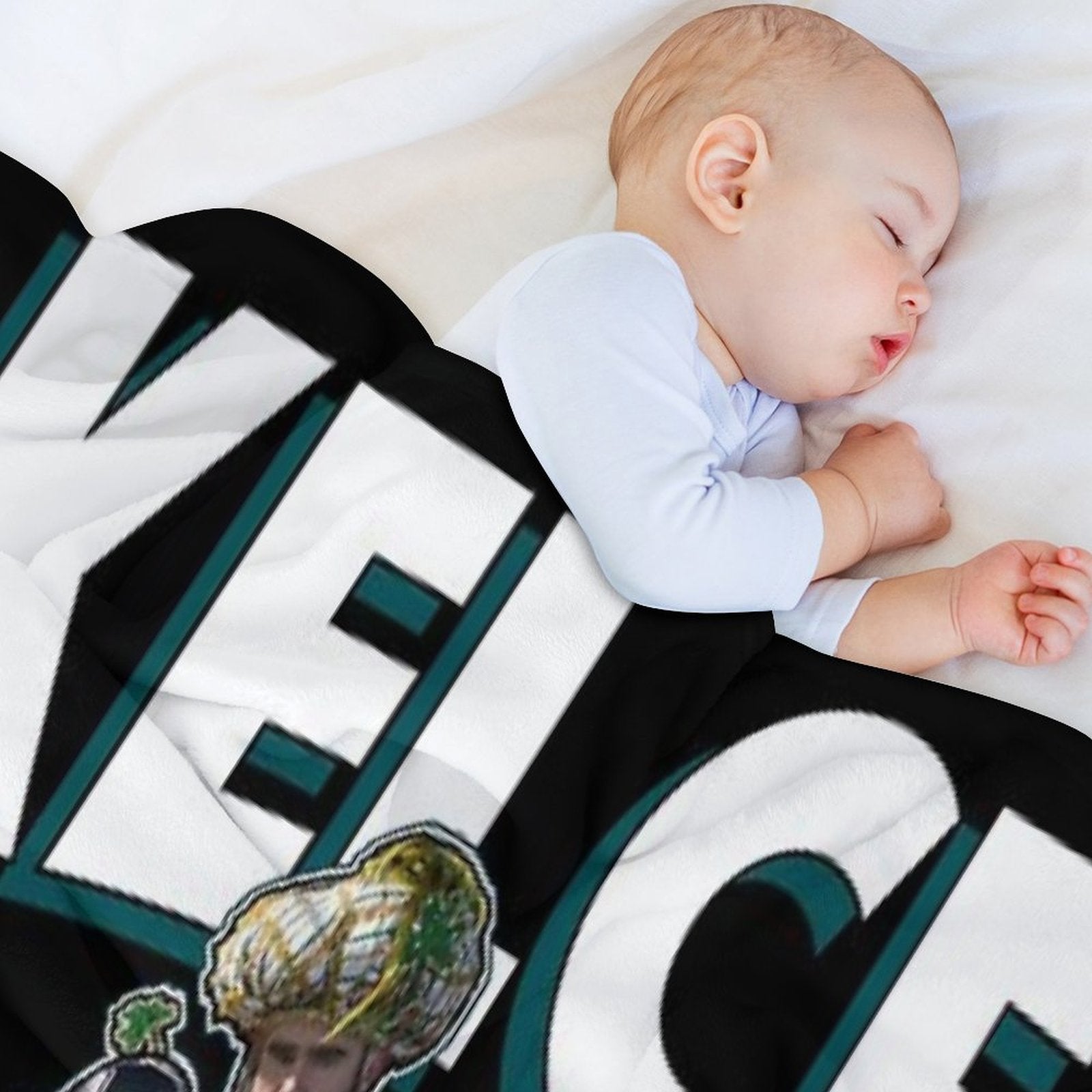 Jason Kelce Eagles All-season Throw Blanket