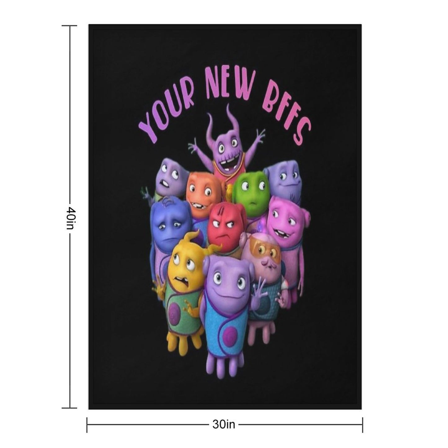 Your New BFFS Are Here Comfort Throw Blanket