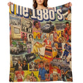 1980’s Shrink-resistant Throw Blanket