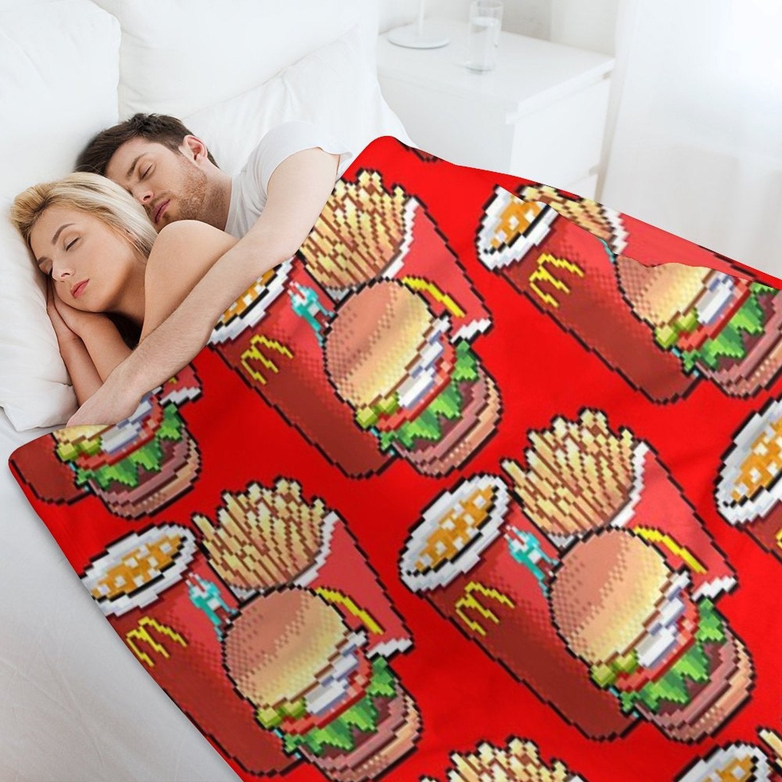 Hungry. Comfort Throw Blanket