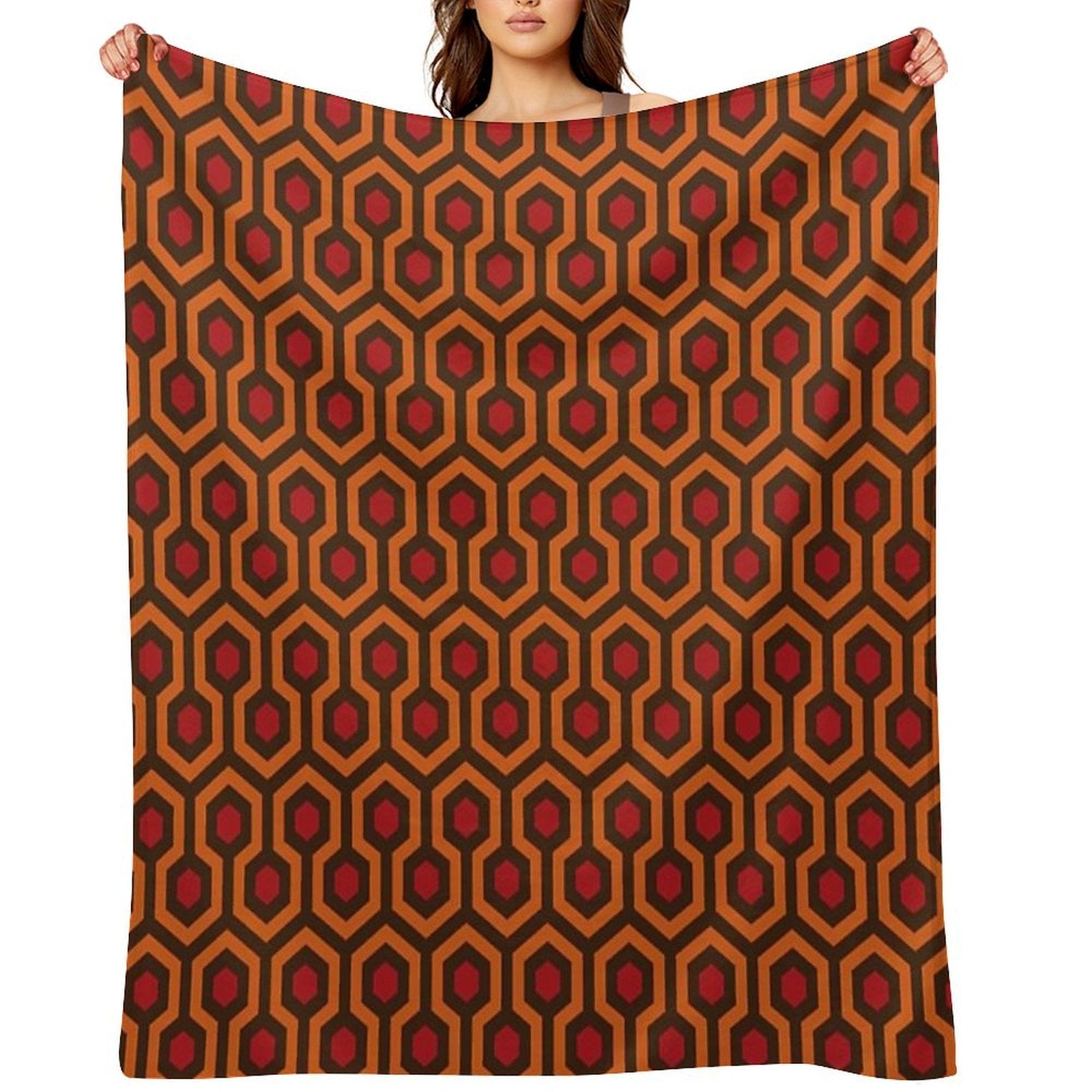 The Overlook Hotel Carpet Lightweight Throw Blanket