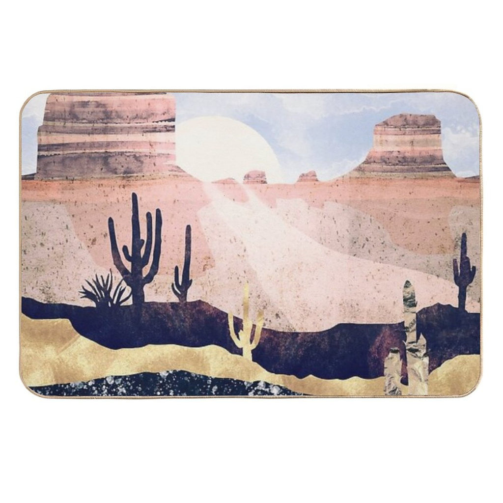 Autumn Desert  Dirt-Trapping Bath Mat