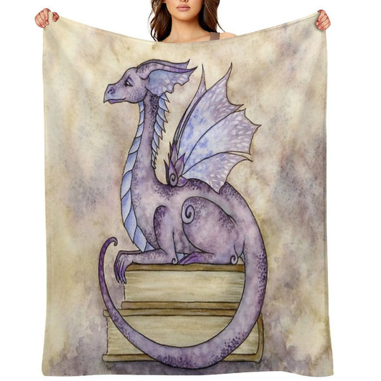 Story Time Travel-friendly Throw Blanket