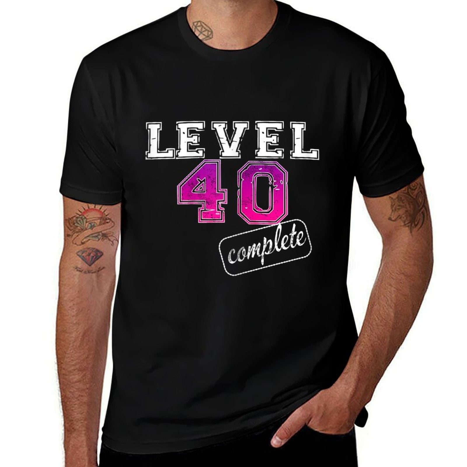 Womens 40th Birthdays for 40 Years Old Woman  Slim-fit Cut T-Shirt