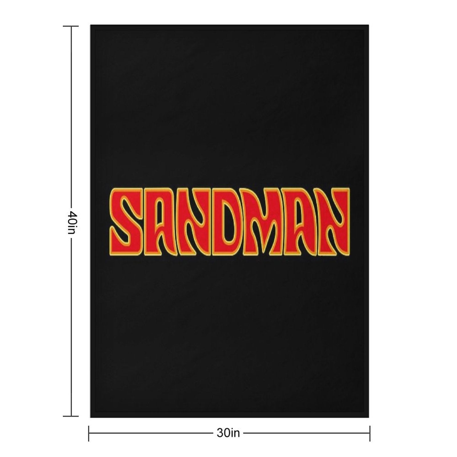 Holden Sandman 1970s (Red) Easy Care Throw Blanket