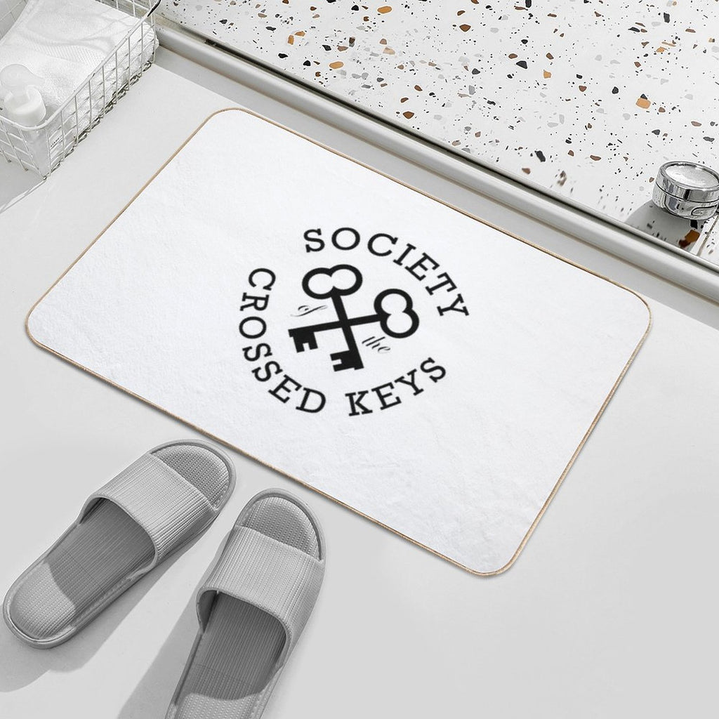Society of The Crossed Keys Durable Bath Mat
