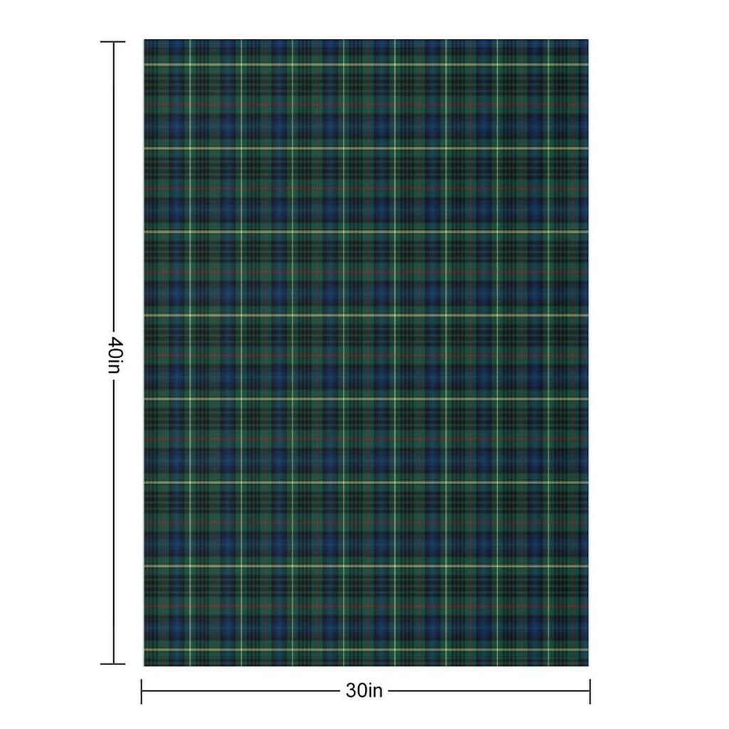Clan Stewart Hunting Tartan Versatility Throw Blanket