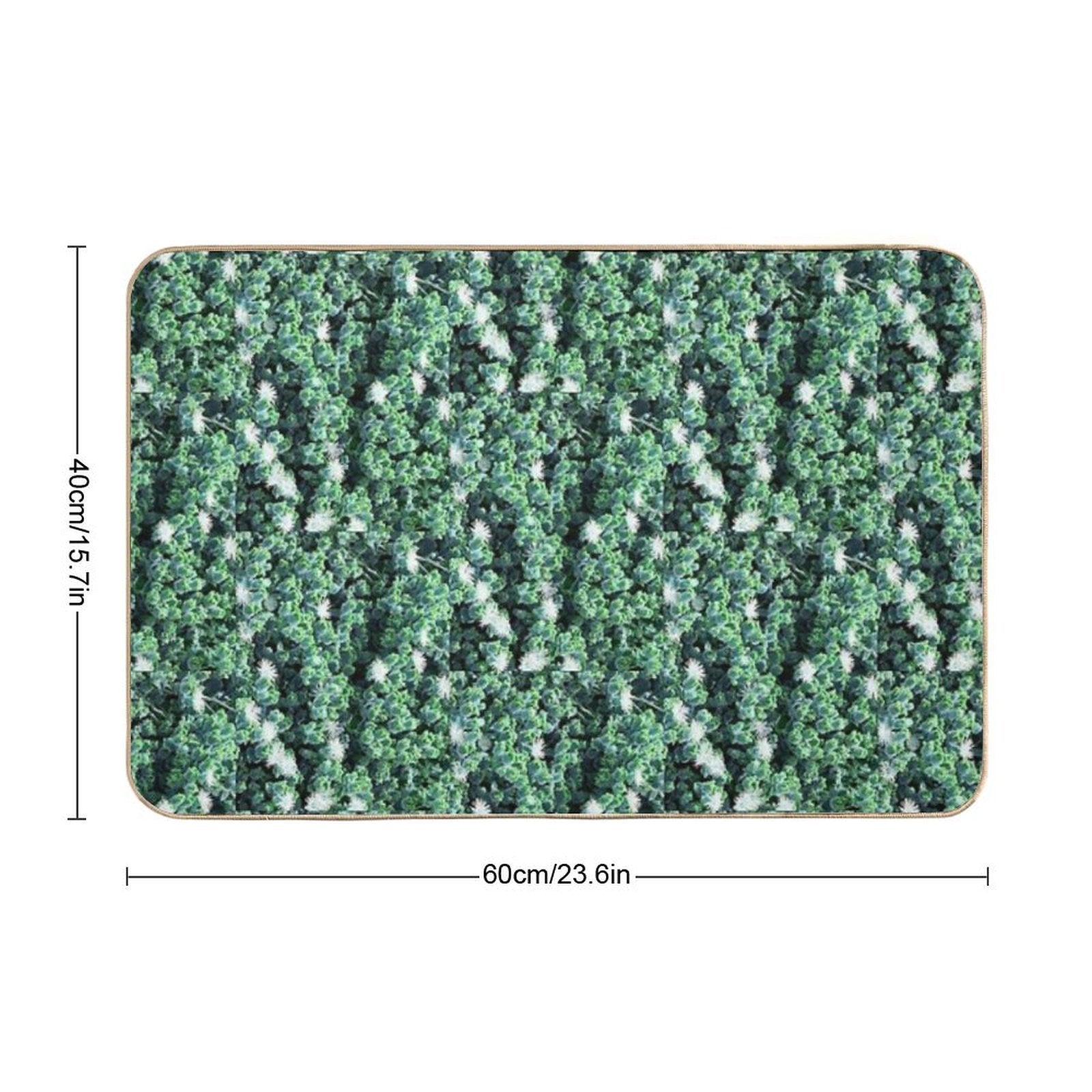 Some Beautiful White Flowers  Slip-Resistant Bath Mat