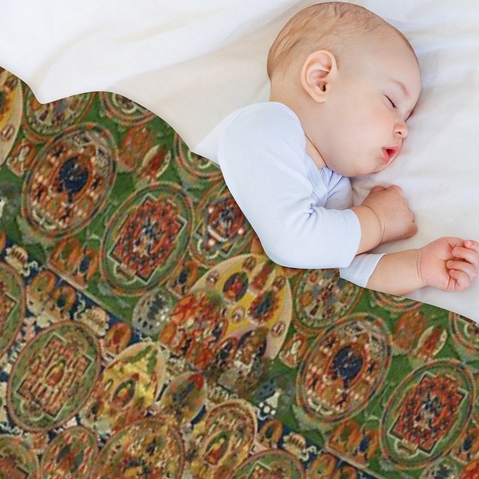 Buddha Velvety-soft Throw Blanket