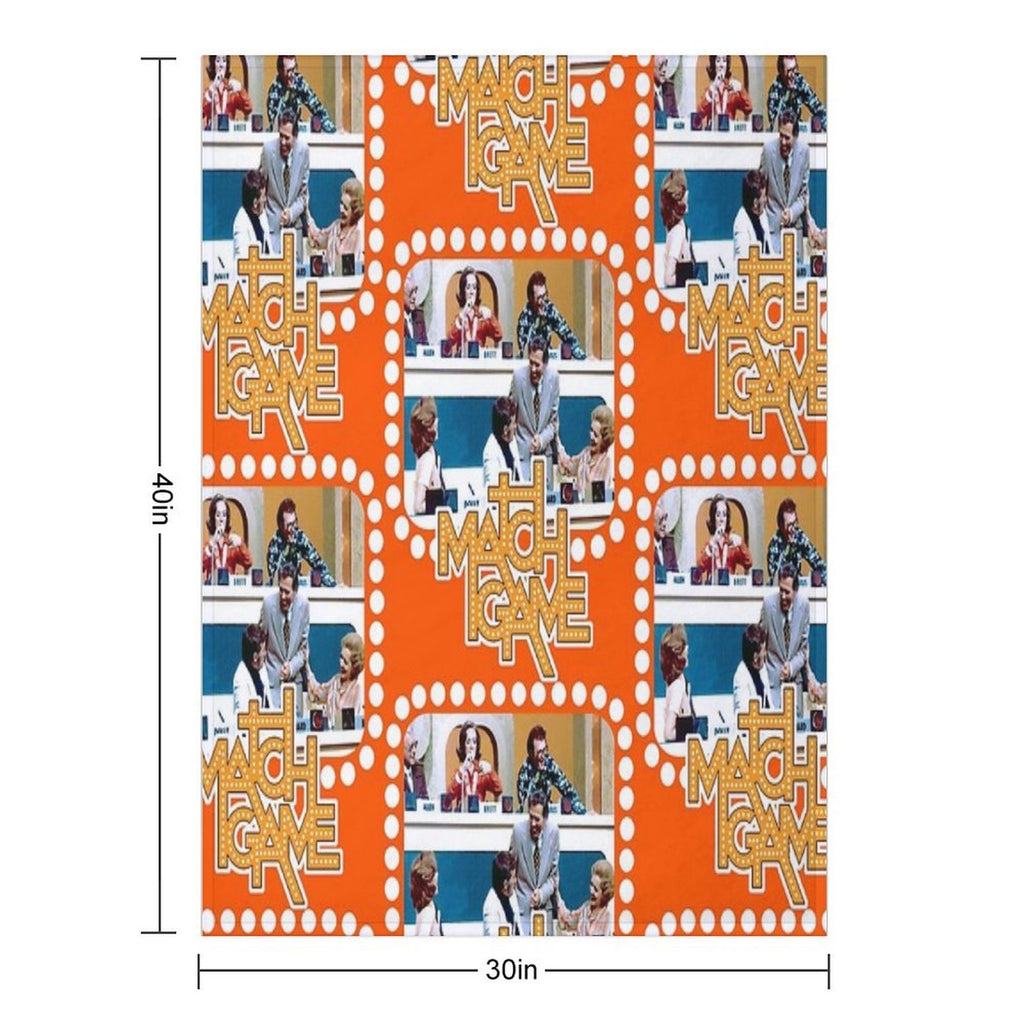 Match Game Cast Tribute Travel-friendly Throw Blanket