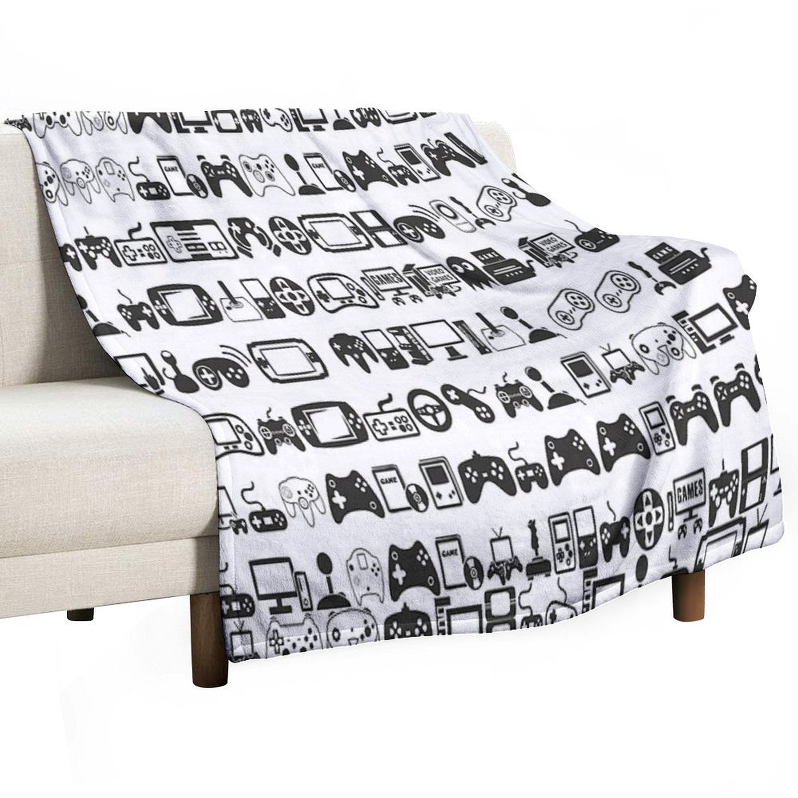 Retro Gamer Multi-functional Throw Blanket