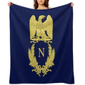 Emblème De Napoléon Bonaparte Compact Throw Blanket
