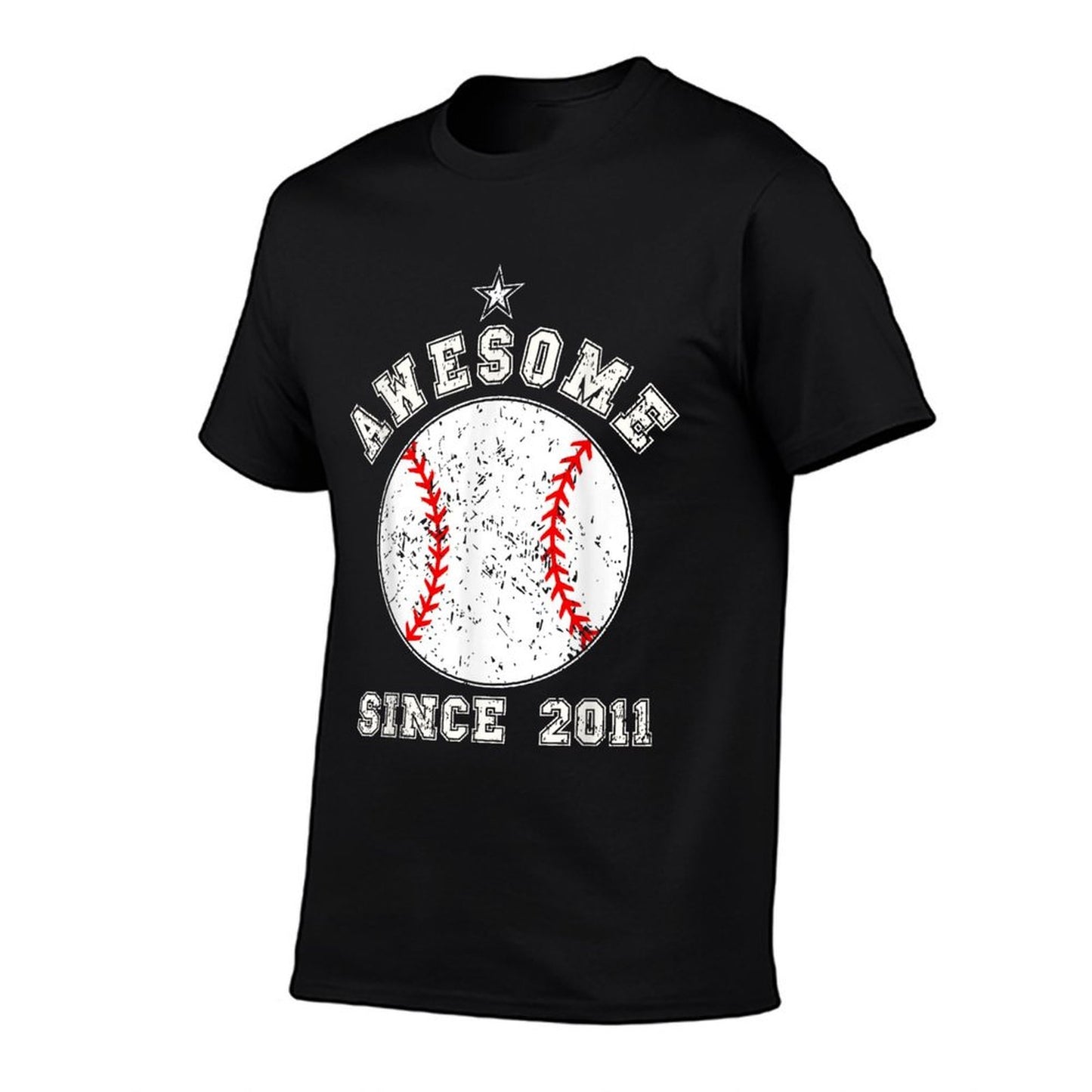 14 Year Old Boy Baseball Awesome Since 2011 14th Birthday  Versatile T-Shirt