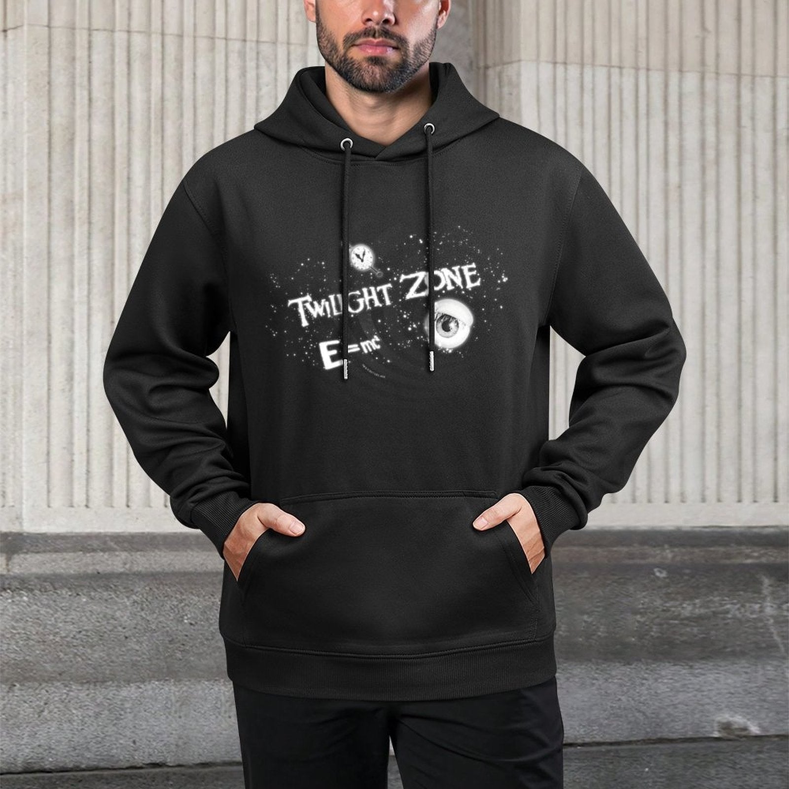 Twilight Zone Enter Another Dimension Cotton-Polyester Blend Hoodie