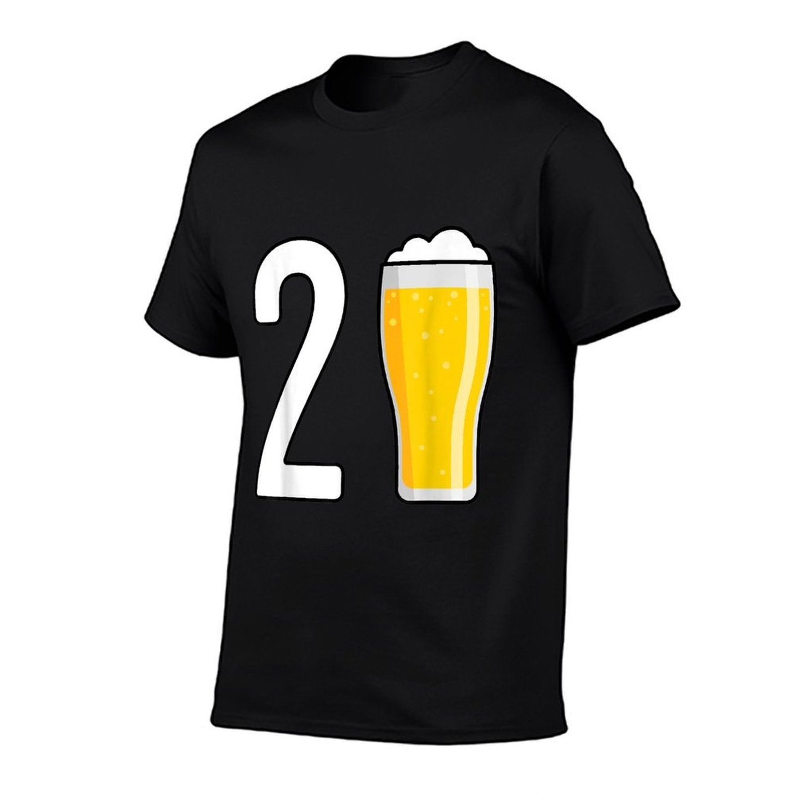 Cool Drinking Beer Graphic Funny Finally Legal 21st Birthday Comfortable T-Shirt