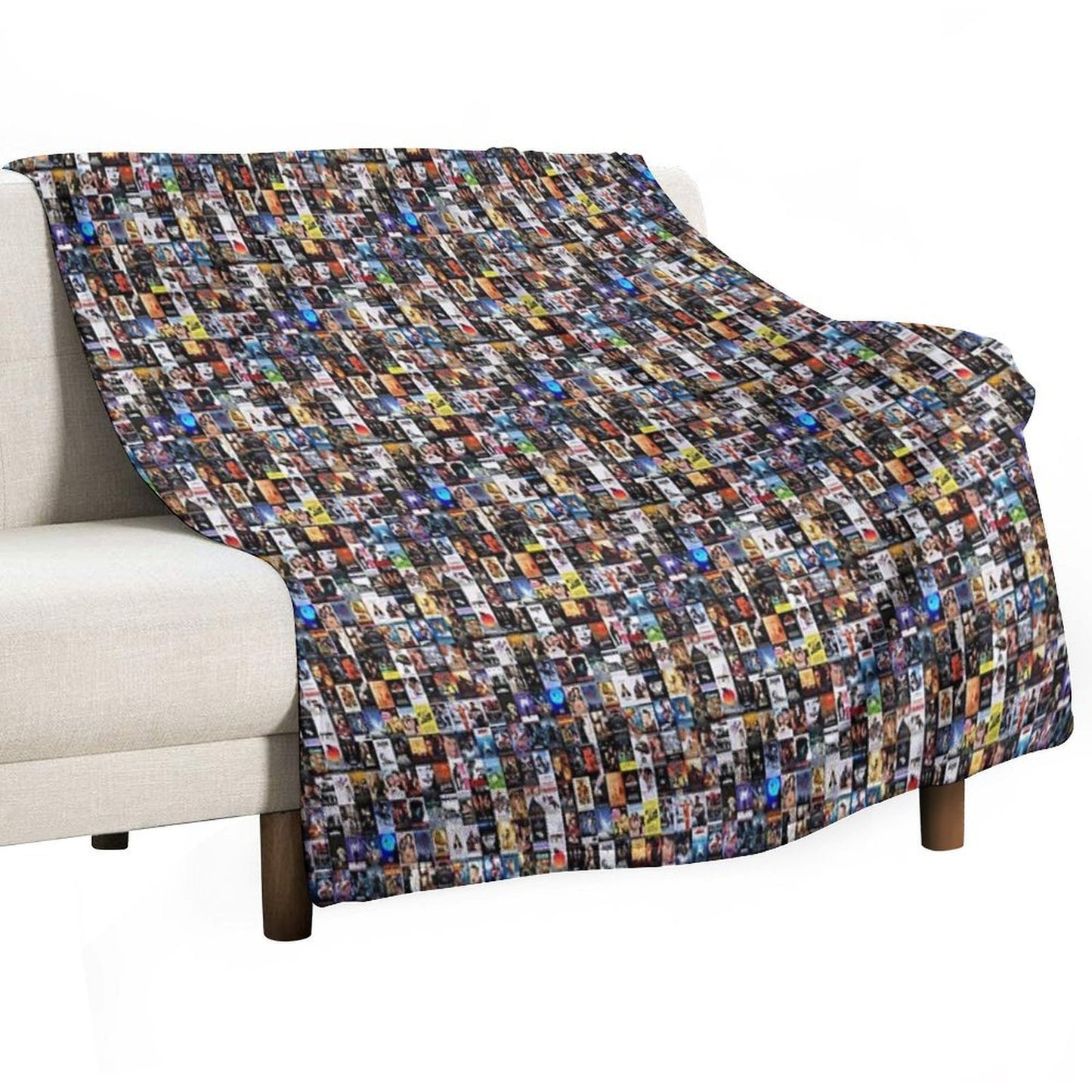 Mixed Movie Montage All-season Throw Blanket