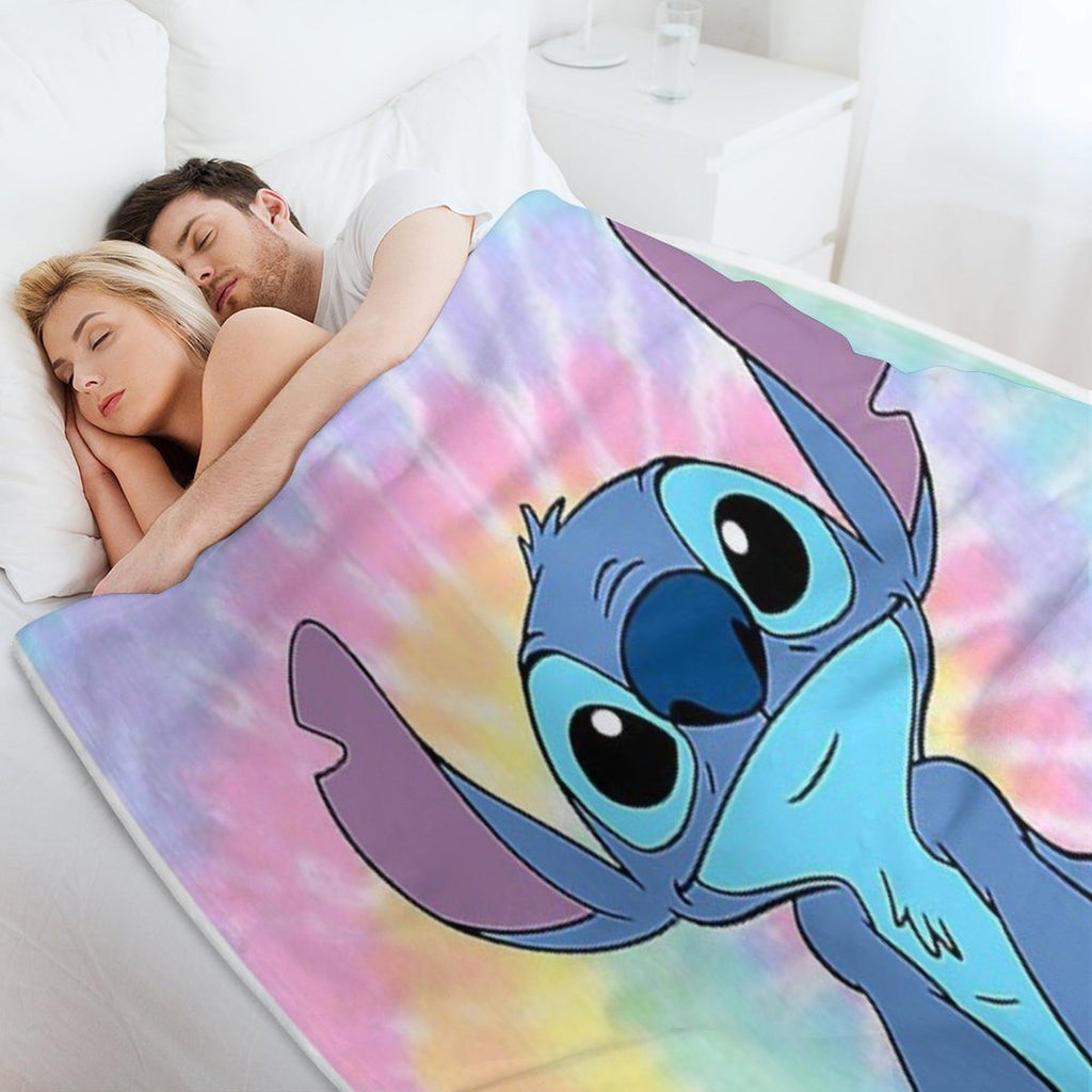 Colorfull Stitch Velvety-soft Throw Blanket