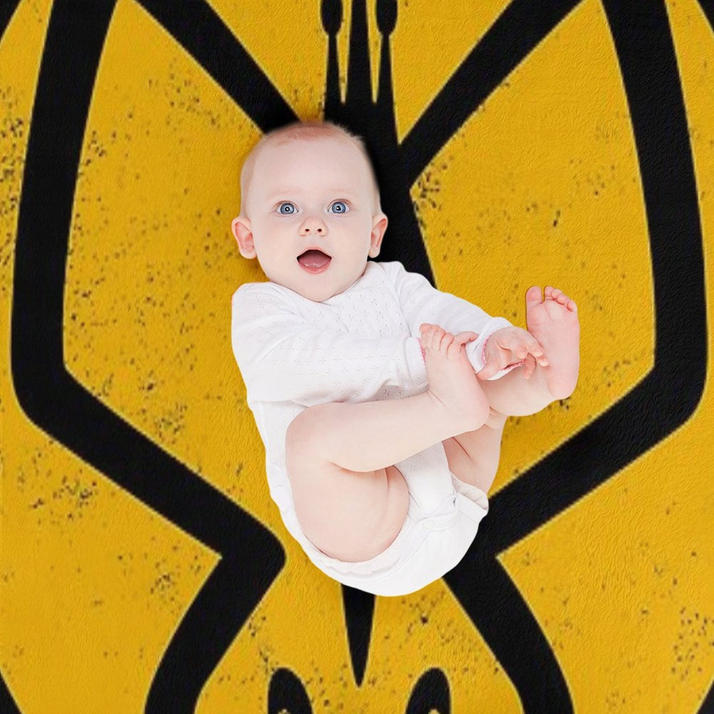 The Monarch Logo — The Venture Bros. Travel-friendly Throw Blanket
