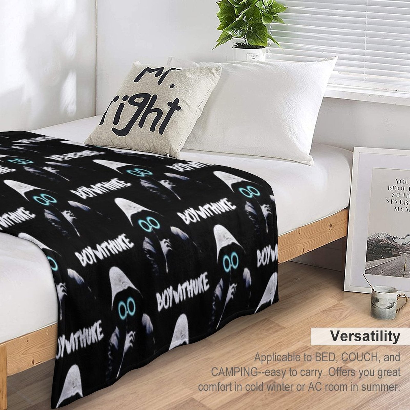 Top Merch Toxic Boy All-season Throw Blanket