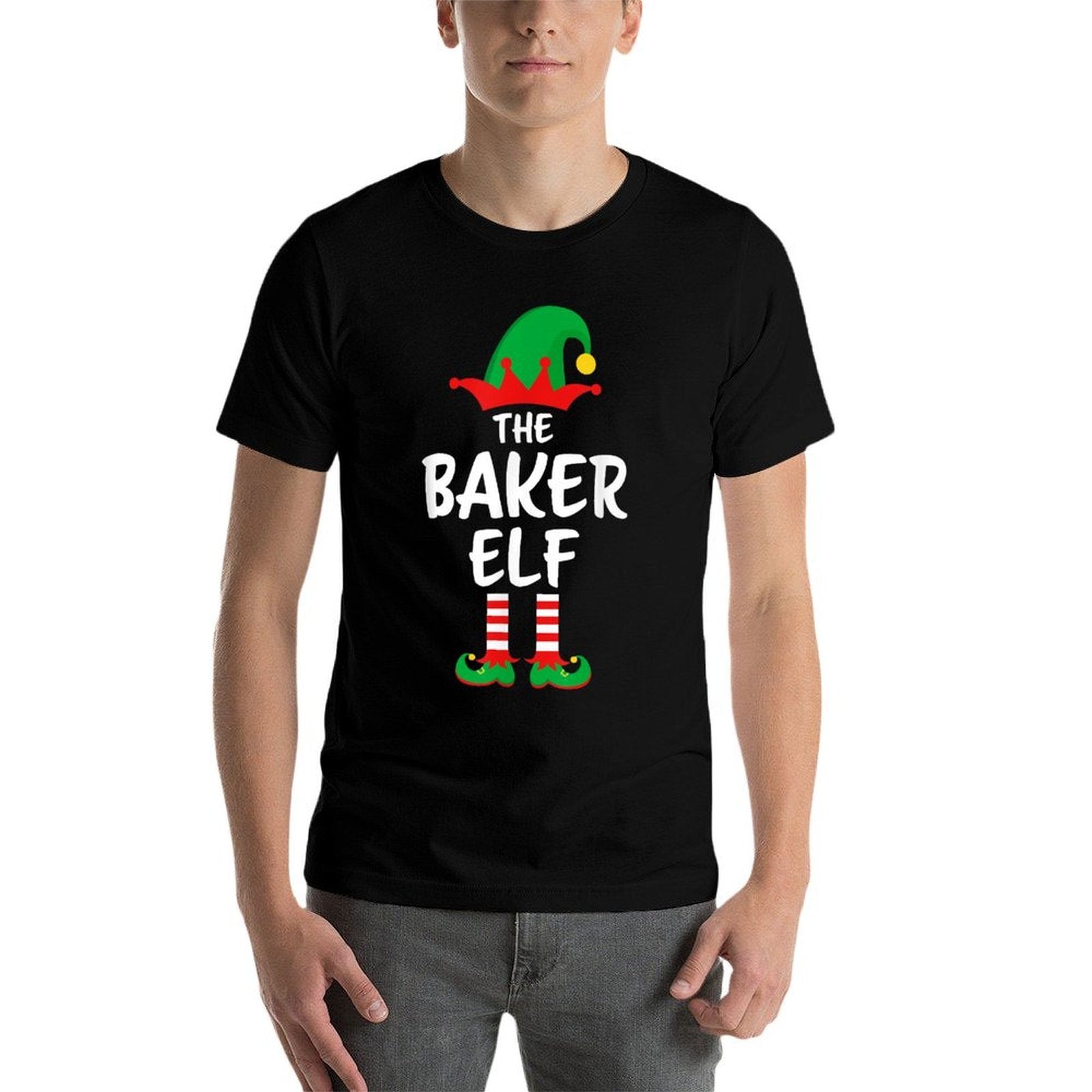 The Baker Elf Matching Family Christmas  Soft T-Shirt