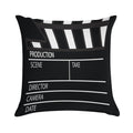 Clapper Board Soft Style Accent Throw Pillow