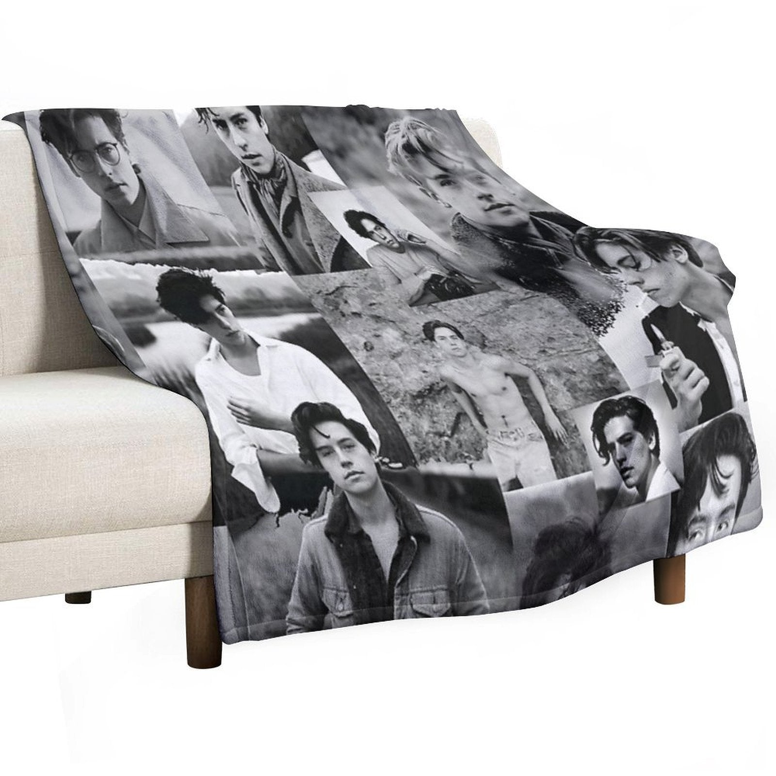 Cole Sprouse Velvety-soft Throw Blanket