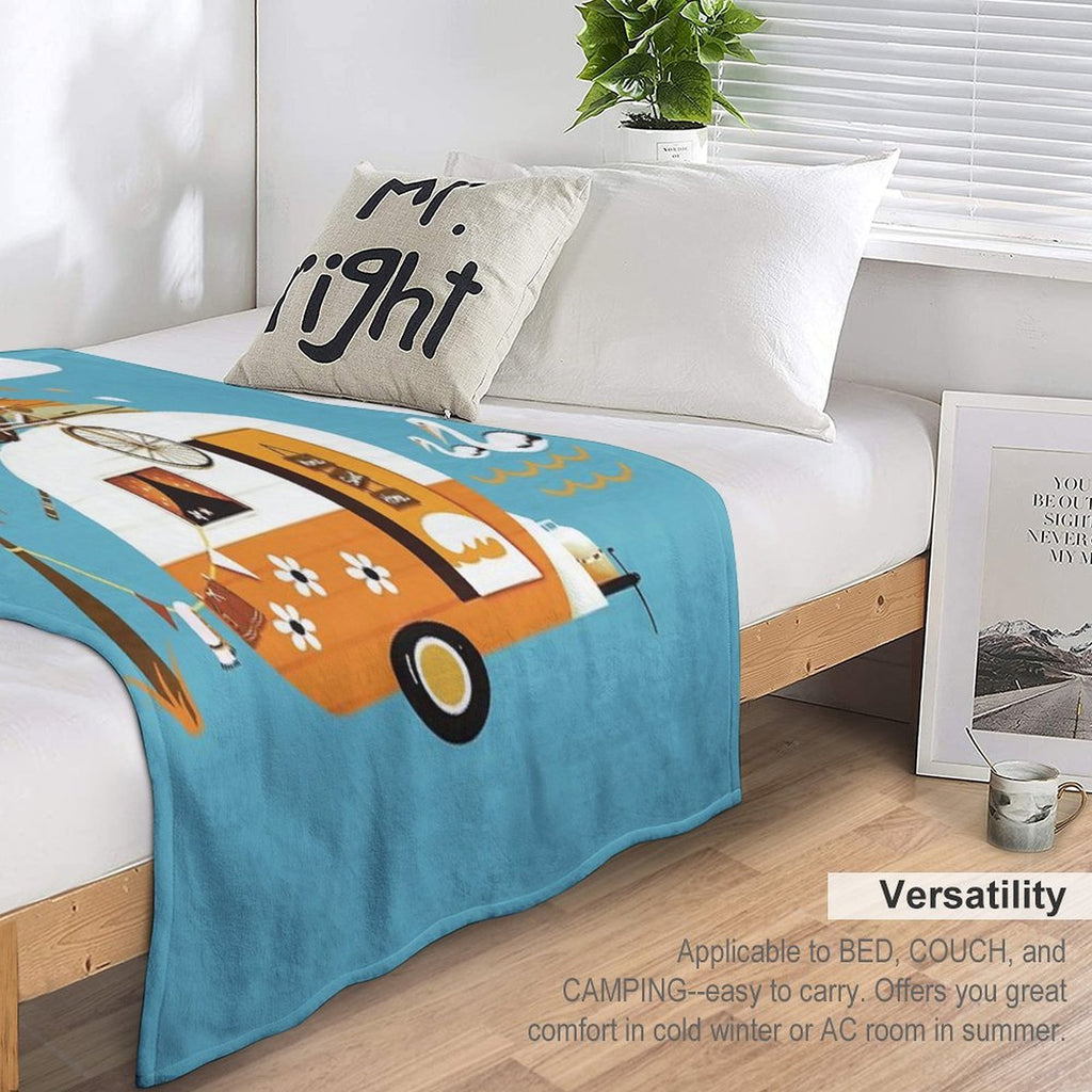 Caravan Durable Throw Blanket