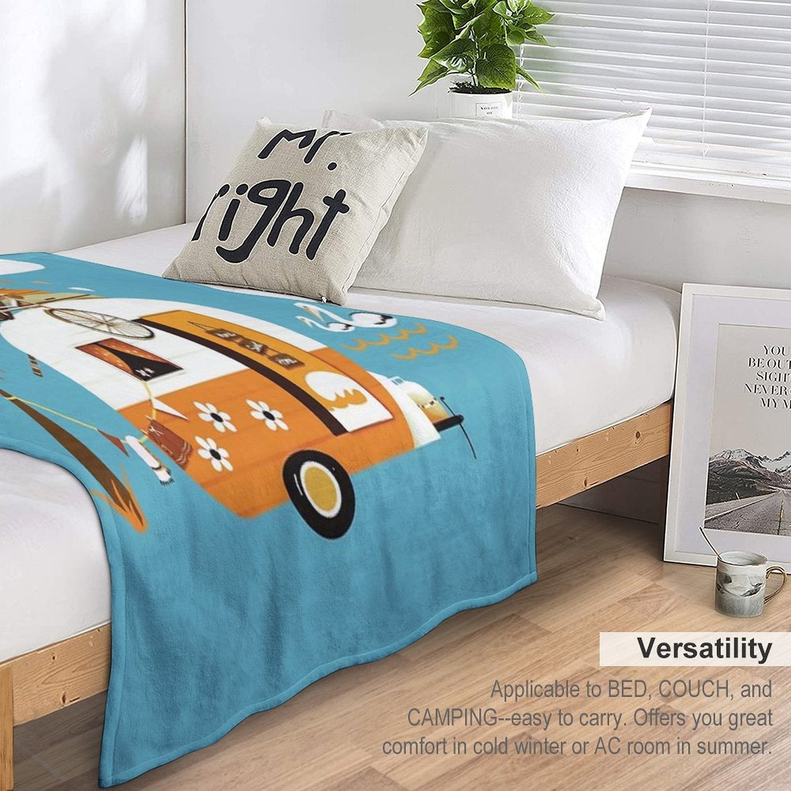Caravan Durable Throw Blanket