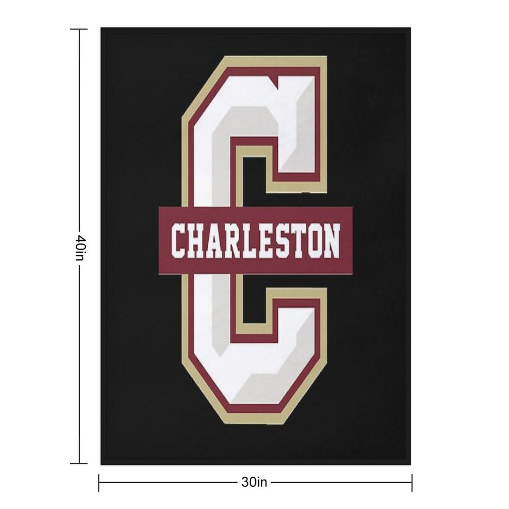 College of Charleston Cougars Classic Anti-pilling Throw Blanket