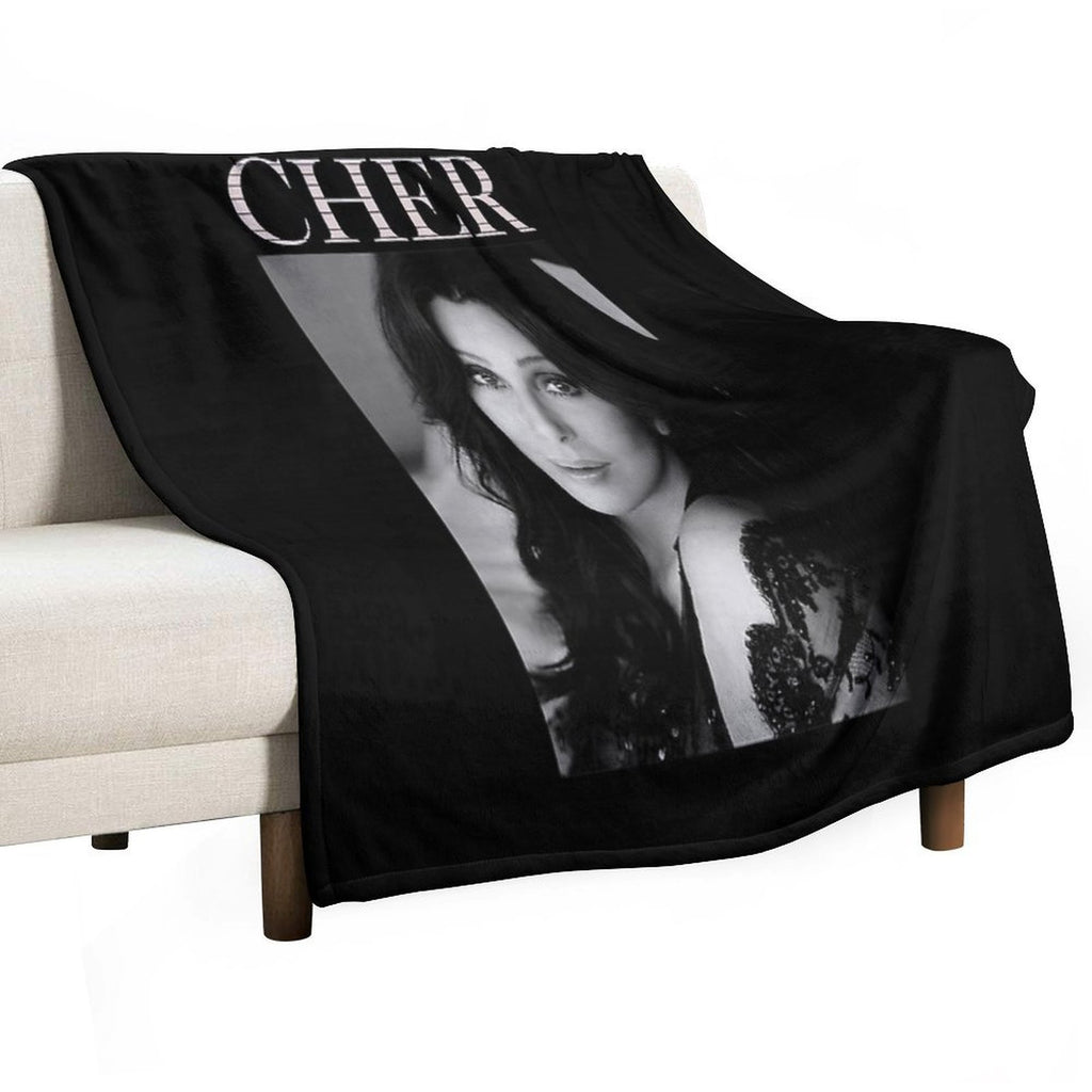 Women Cher's Gifts Music Everyone Lightweight Throw Blanket