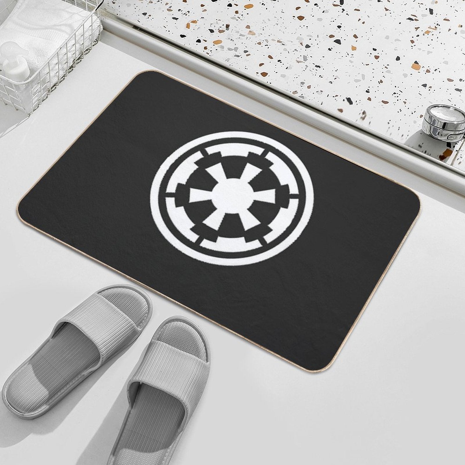 Empire Emblem Retro Active  Easy Maintenance Bath Mat