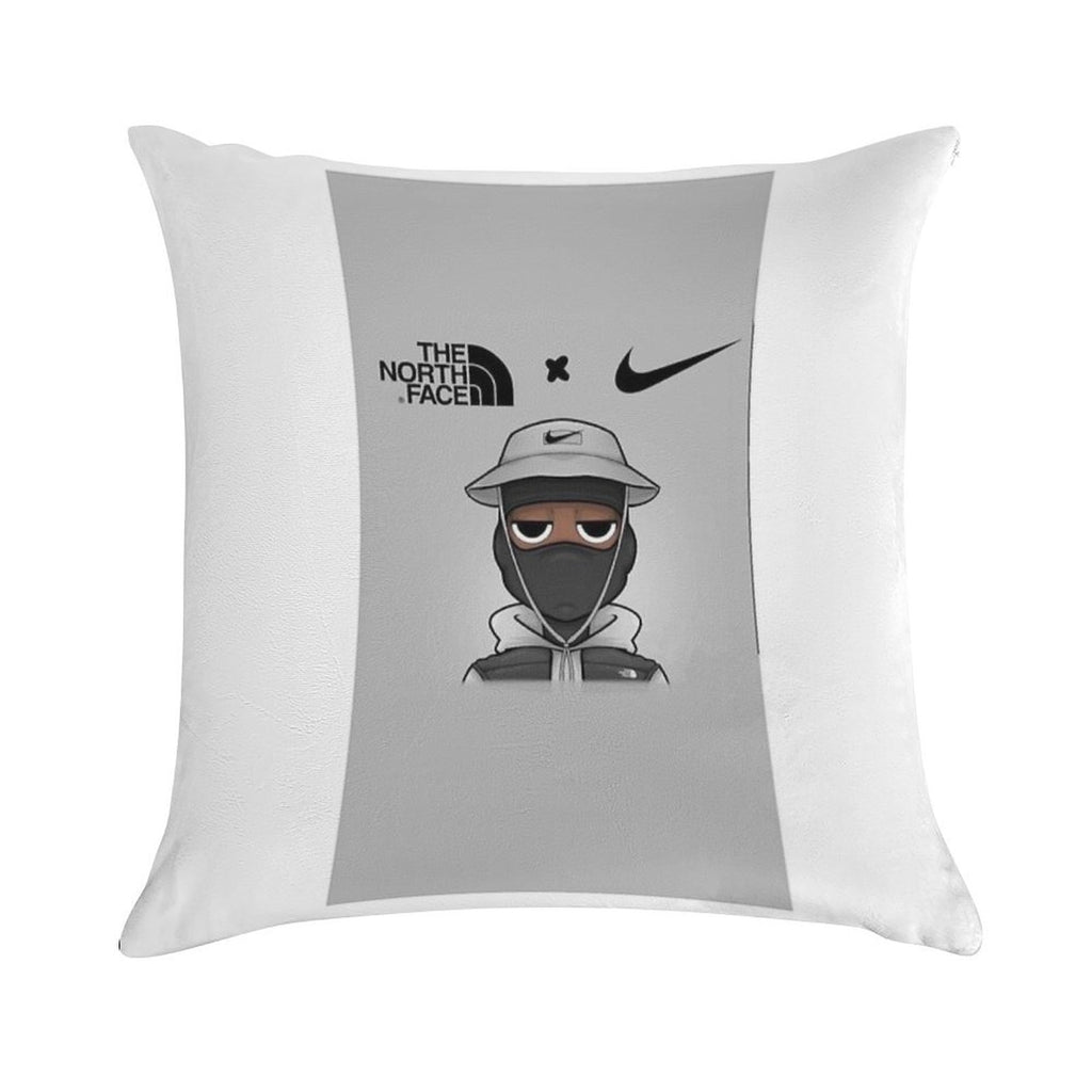 Nike Soft Short Plush Fabric Throw Pillow