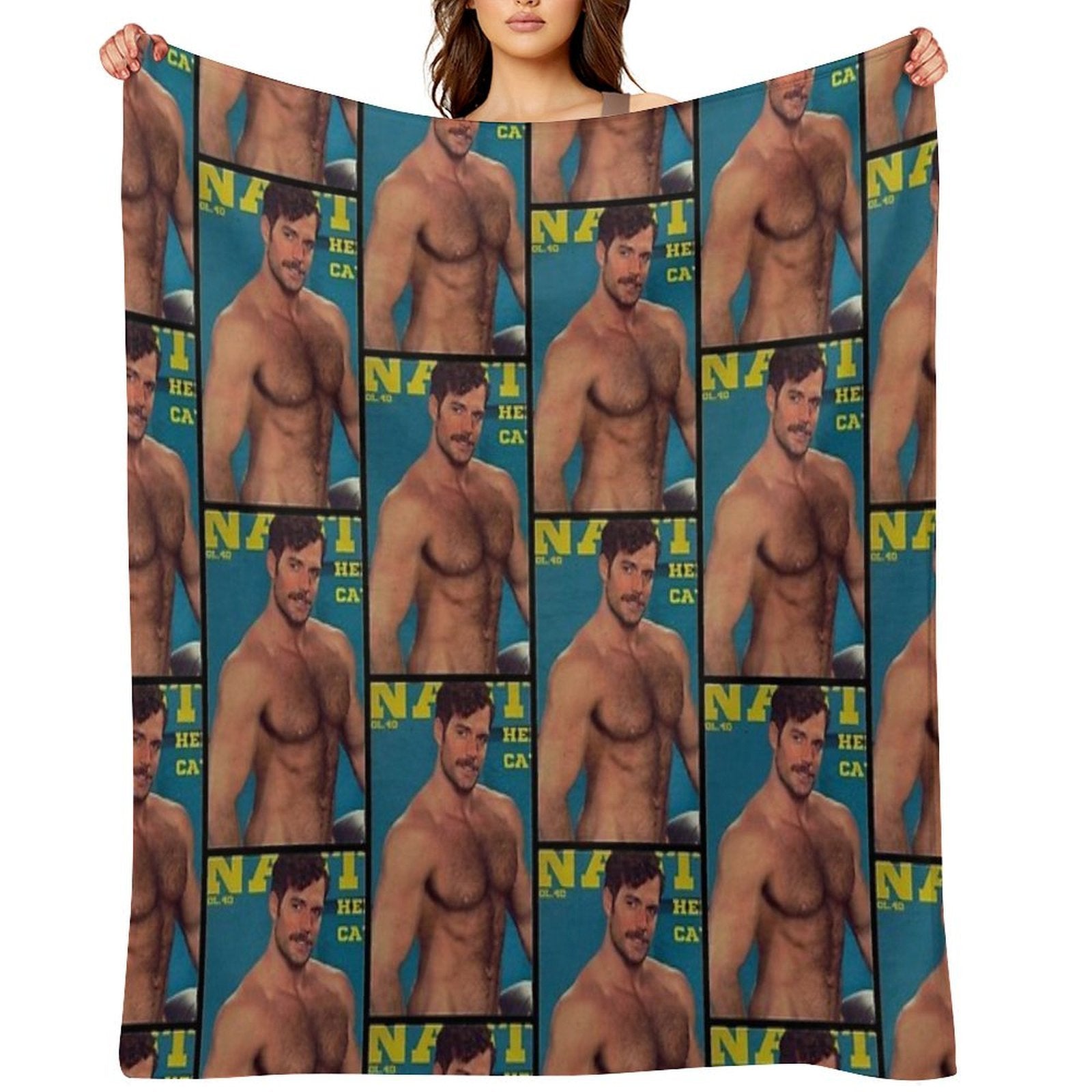 It’s Raining Henry Shrink-resistant Throw Blanket