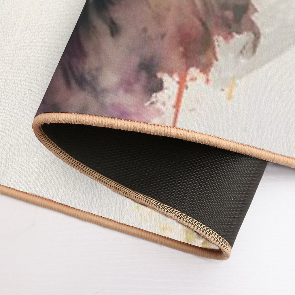 Shadowed Wolf's Stealth  Long-Lasting Bath Mat